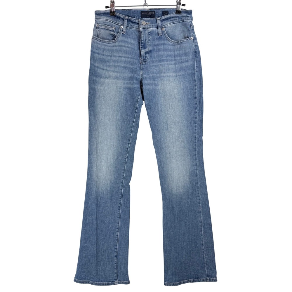 Lucky Brand Ava Mid Rise Bootcut Jeans Blue Denim Medium Wash Size 8/29 Regular